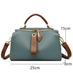 PU Leather Crossbody Shoulder Bag – Women (Green)