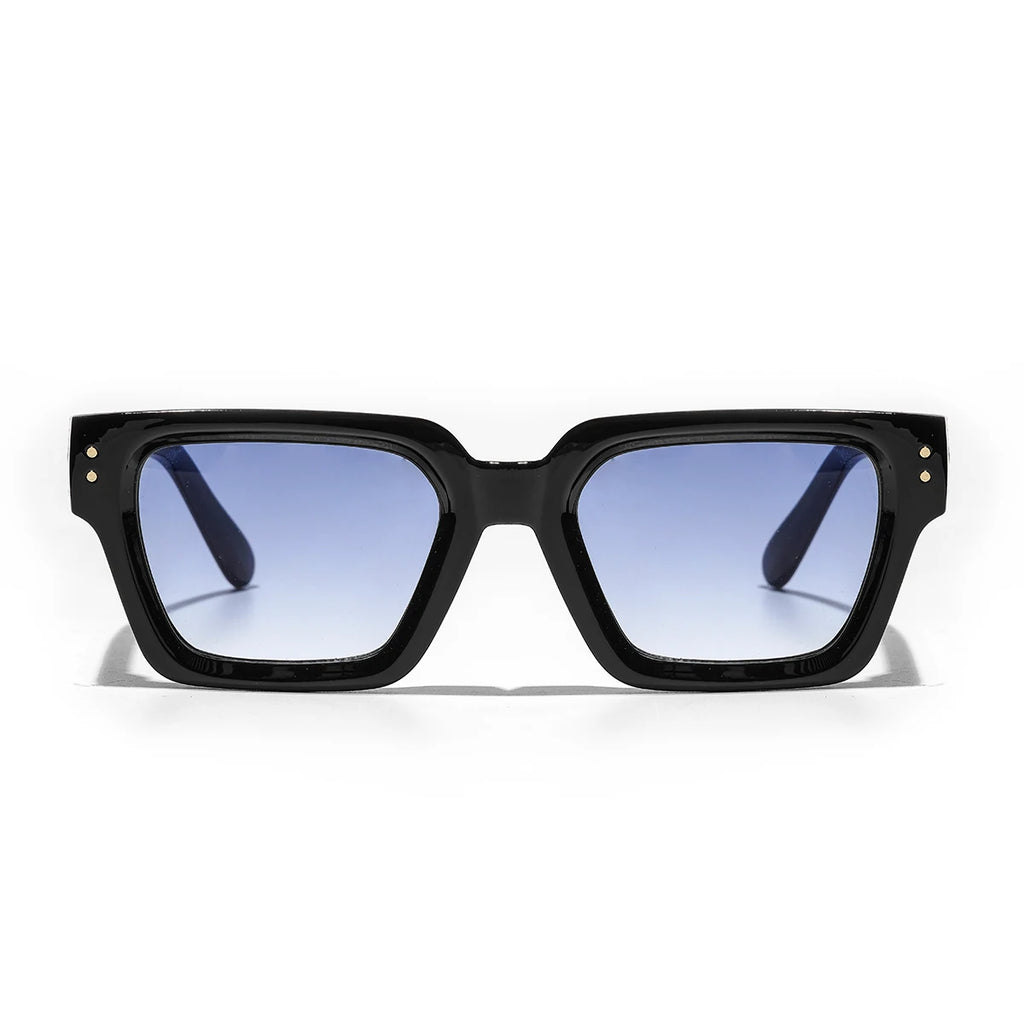 Lunettes de Soleil Carrées Homme Luxury Premium - Design Noir