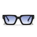 Premium Black Square Sunglasses — Luxury UV400