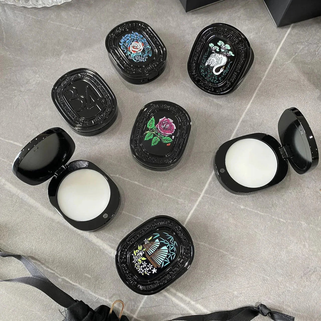 Baume Parfumé Solide Portable - Diffuseur Naturel Élégant