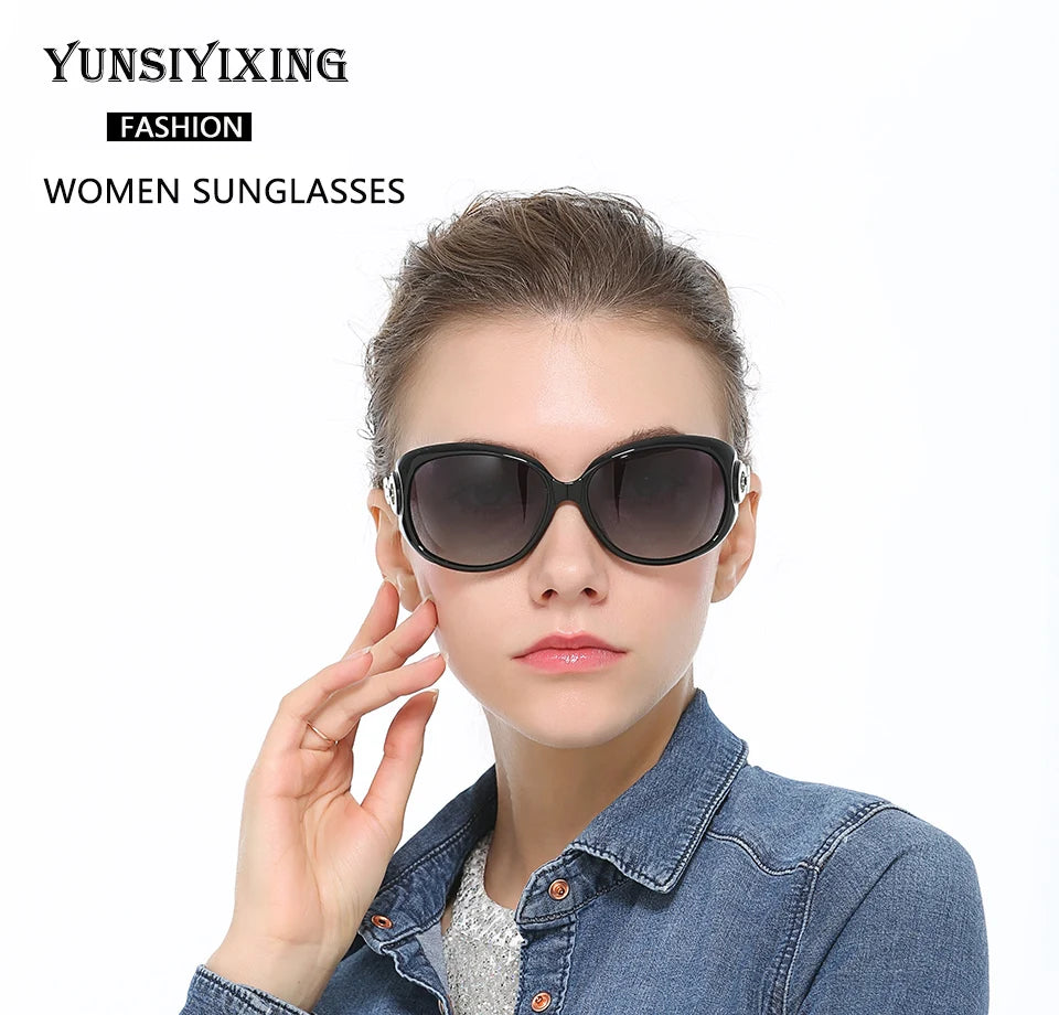 Lunettes de Soleil Polarisées Femme Luxury - Design Vintage