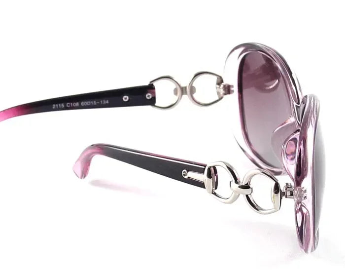 Gafas de sol retro cuadradas para mujer - Diseño de estrella de lujo UV400