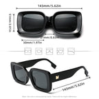 Lunettes de Soleil Femme Vintage Classique — Style Iconique UV400 Luxury