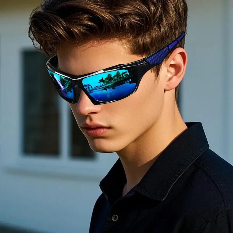 Gafas de sol polarizadas deportivas para hombre — Protección UV400 completa