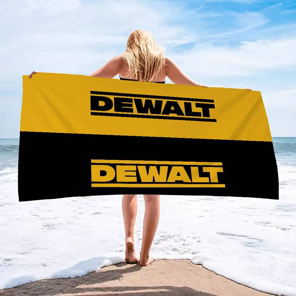 Grande Serviette de Plage Microfibre Séchage Rapide - Piscine Voyage Yoga Natation