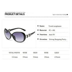 Gafas de sol retro cuadradas para mujer - Diseño de estrella de lujo UV400