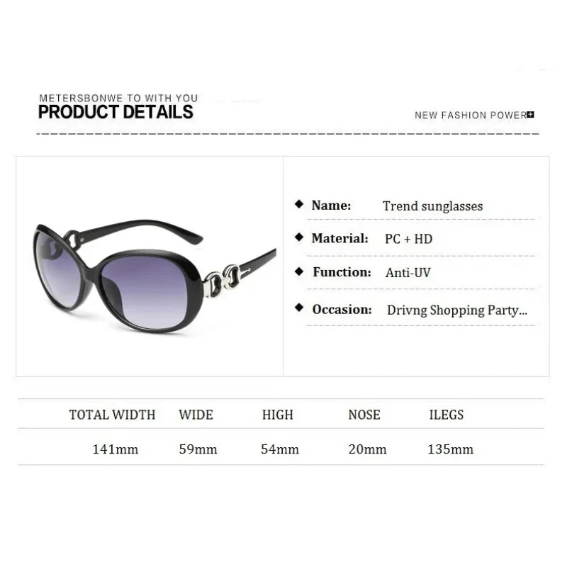 Gafas de sol retro cuadradas para mujer - Diseño de estrella de lujo UV400