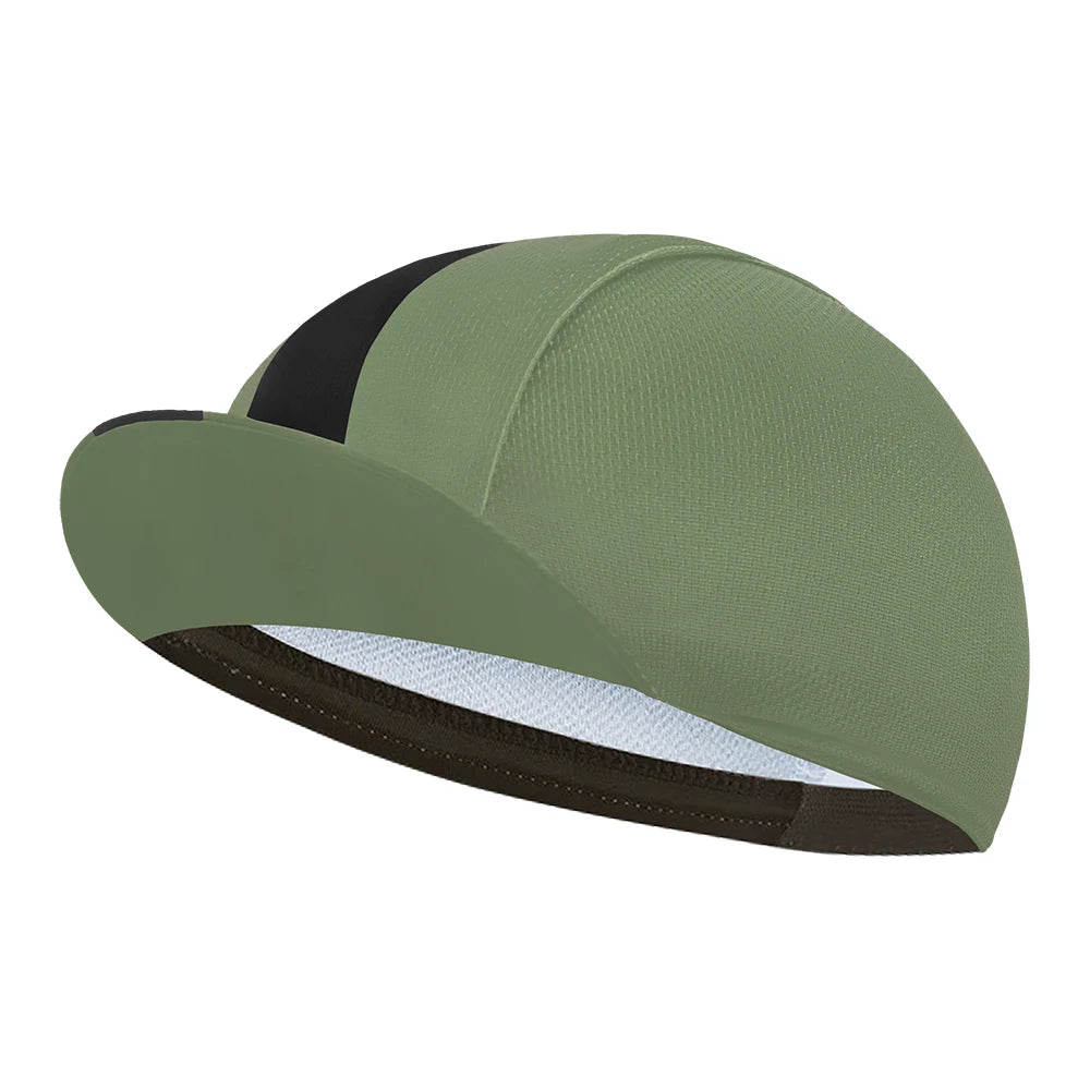 Casquette Cyclisme Classique Polyester - Absorption Transpiration Multicolore Unisexe Sport