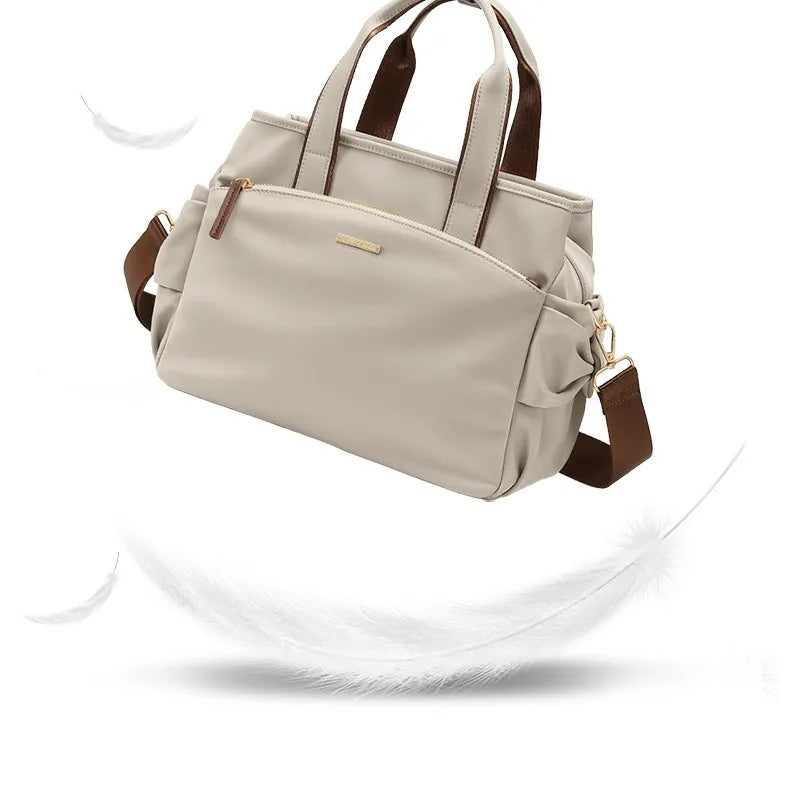 Bolso de Mano Mujer Gran Capacidad Lona — Bandolera Multifunción