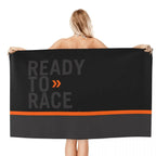 Motocross Enduro Cross Beach Towel - Soft Microfiber Quick Drying Motorcycle
