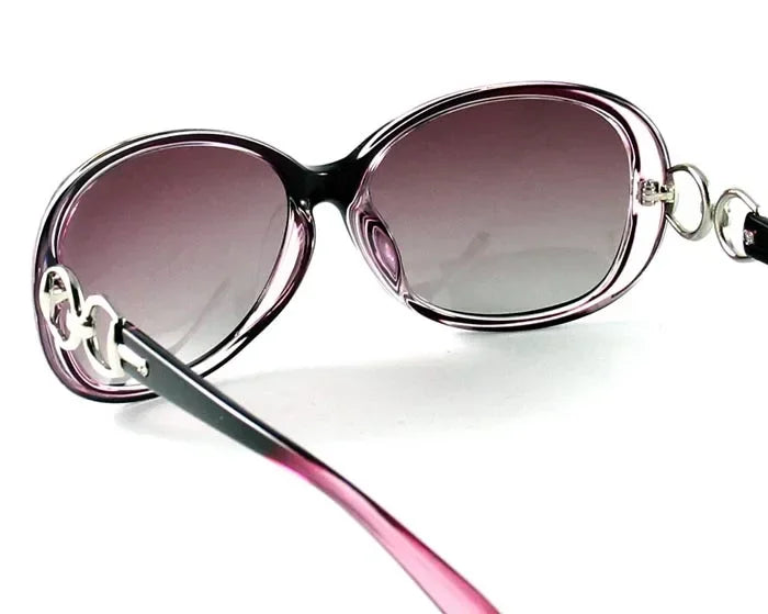 Gafas de sol retro cuadradas para mujer - Diseño de estrella de lujo UV400