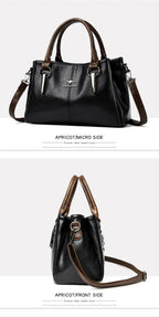 Sac à Main Cuir Souple Femme - Grand Cabas Luxury Épaule Crossbody