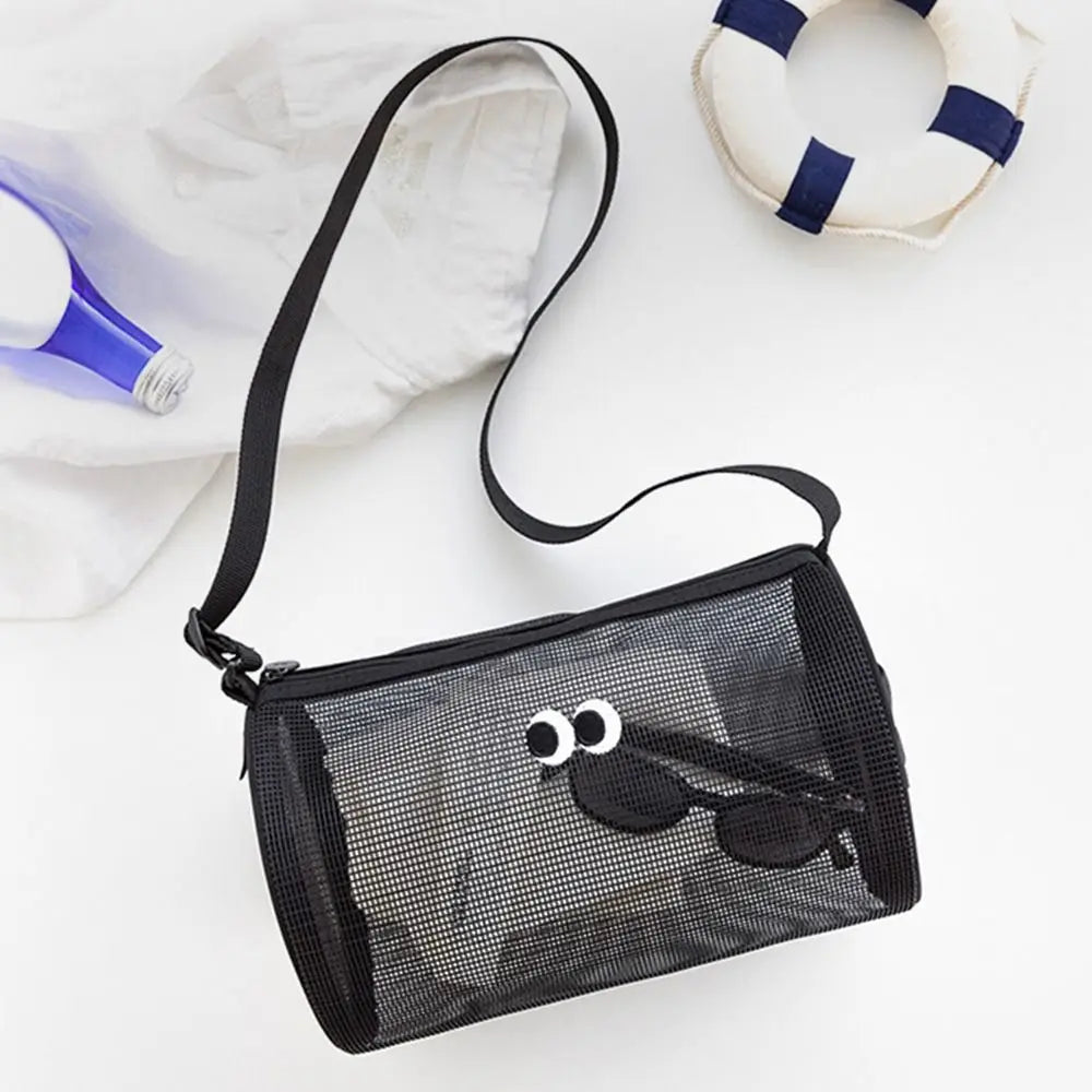 Sac de Plage Tote Portable Respirant - Pliable Grande Capacité Séchage Rapide