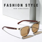 Gafas de Sol Retro Madera Lujo — Diseño Vintage UV400 Unisex