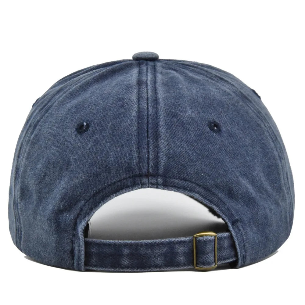 Casquette Baseball BOSTON Rétro Brodée - Chapeau Soleil Hip Hop Printemps Automne Ajustable