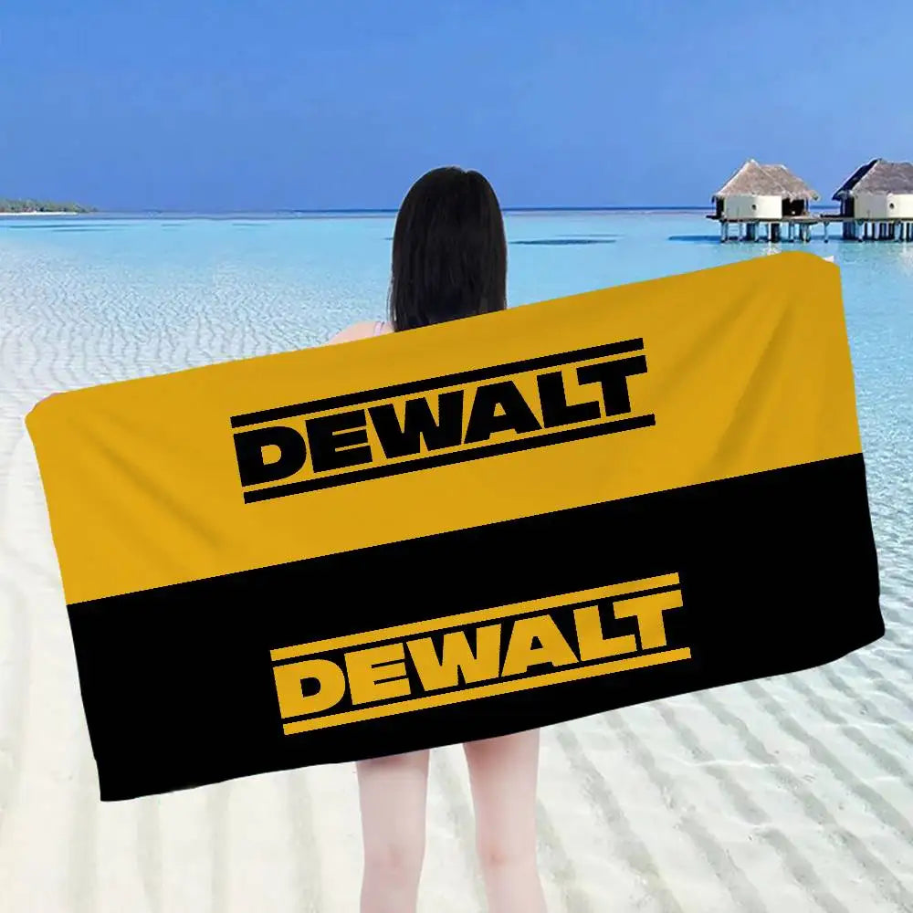 Grande Serviette de Plage Microfibre Séchage Rapide - Piscine Voyage Yoga Natation