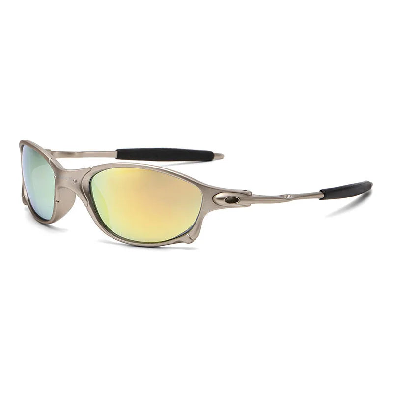 Lunettes de Soleil Sport Cyclisme Vintage - UV400 Coupe-Vent Homme Femme