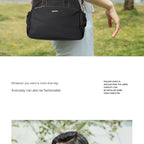 Bolso de Mano Mujer Gran Capacidad Lona — Bandolera Multifunción
