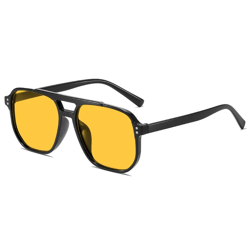 Lunettes de Soleil Vintage Oversize - Design Rétro UV400