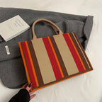 Sac de Plage Boho Fashion Grande Capacité - Tote Canvas Designer Été 2026