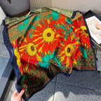 Foulard Soie Imprimé Luxury 180x90cm — Écharpe Élégante FuturaTrend