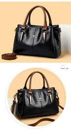 Sac à Main Cuir Souple Femme - Grand Cabas Luxury Épaule Crossbody