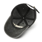 Gorra de béisbol de algodón con el alfabeto de Brooklyn - Unisex ajustable estilo vaquero para exteriores