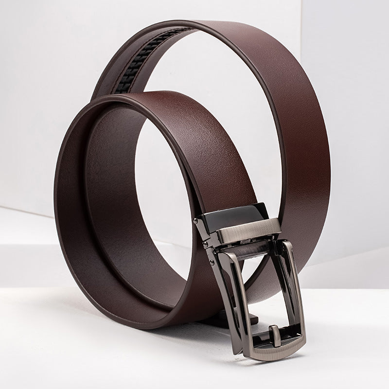 Ceinture Homme Designer Cuir Premium — Boucle Automatique Luxury FuturaTrend