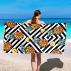 Serviette de Plage Bohème Microfibre - Séchage Rapide Multifonction Voyage