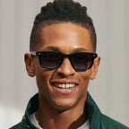 Lunettes de Soleil Carrées Acétate Unisexe — Luxury Moderne UV400