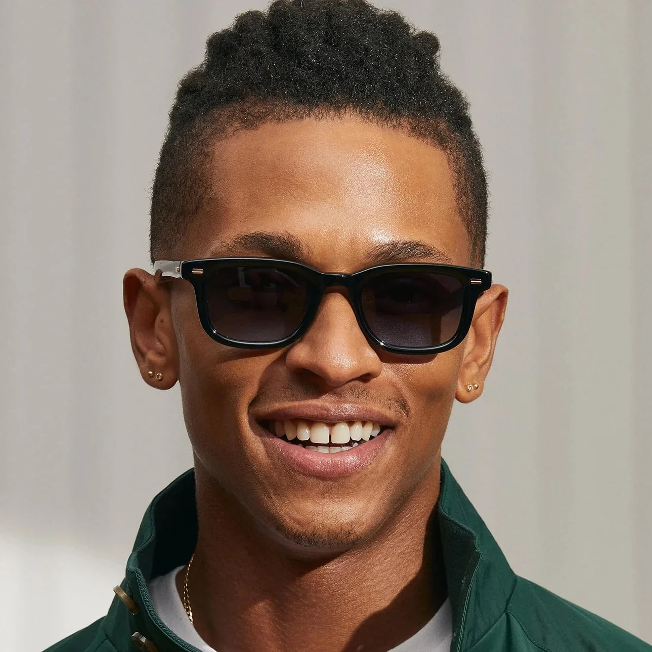Lunettes de Soleil Carrées Acétate Unisexe — Luxury Moderne UV400