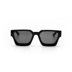 Premium Black Square Sunglasses — Luxury UV400