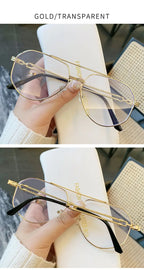 Lunettes de Soleil Aviateur Vintage — Designer Luxury UV400 Unisexe