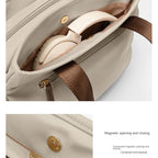 Bolso de Mano Mujer Gran Capacidad Lona — Bandolera Multifunción