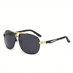 Lunettes de Soleil Pilot Homme — Design Gradient UV400 Élégant