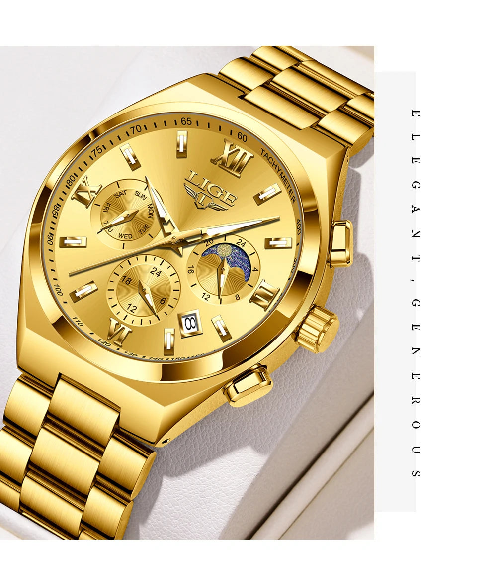 Montre Femme Minimaliste Luxury Waterproof — Casual Élégant