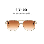 Lunettes de Soleil Aviateur Vintage — Designer Luxury UV400 Unisexe