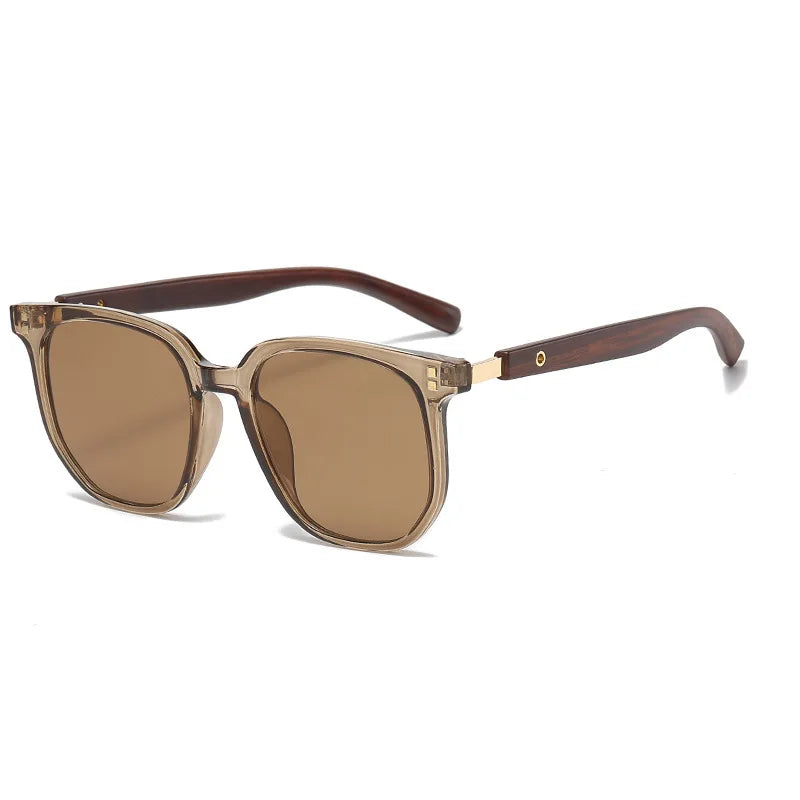 Gafas de Sol Retro Madera Lujo — Diseño Vintage UV400 Unisex