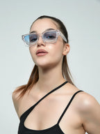 Premium Black Square Sunglasses — Luxury UV400