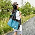 Foldable Waterproof Summer Beach Tote Bag - Swimming, Gym, Children's Toy Storage