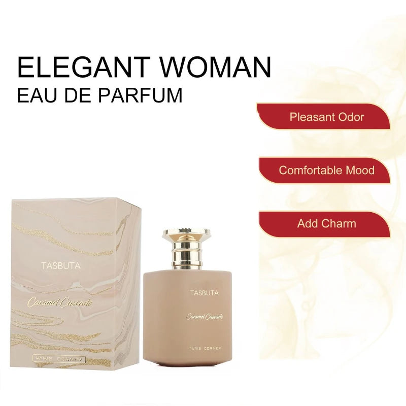 Eau de Parfum Caramel Gourmand — Fragrance Douce Chaude Addictive