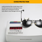 Lunettes de Soleil Ovales Rétro Polarisées — Style Vintage Unisexe UV400