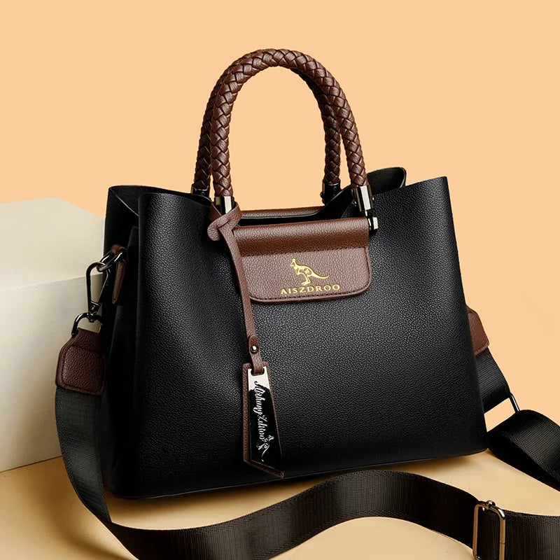 Sac à Main Femme Élégant — Poignée Unique Design Signature FuturaTrend