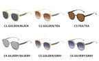 Gafas de sol Steampunk vintage de lujo - Moda retro punk unisex
