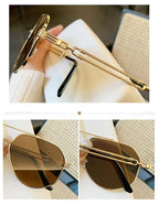 Lunettes de Soleil Aviateur Vintage — Designer Luxury UV400 Unisexe