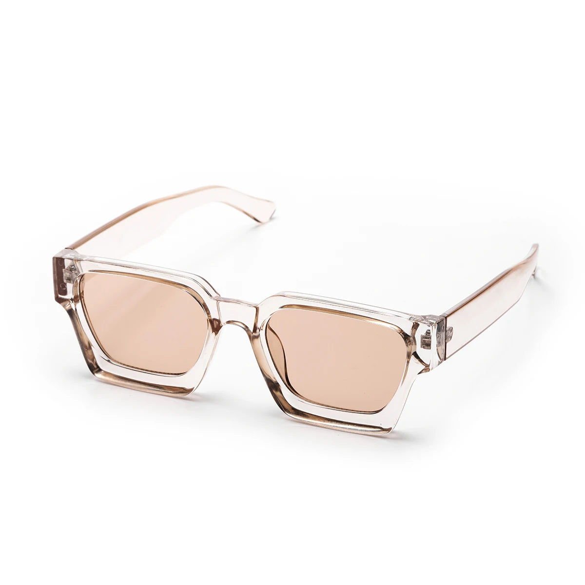 Lunettes de Soleil Carrées Homme Luxury Premium - Design Noir