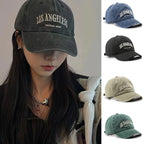 Casquette Baseball Coton Brodée Fashion - Snapback Rétro Ajustable Unisexe Casual