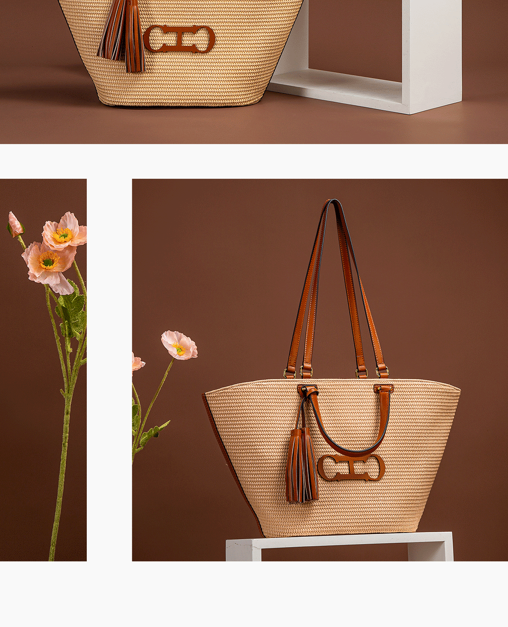 Sac Tote Femme CHCH 2024 Vacances Plage - Shopping Main Bucket Bag