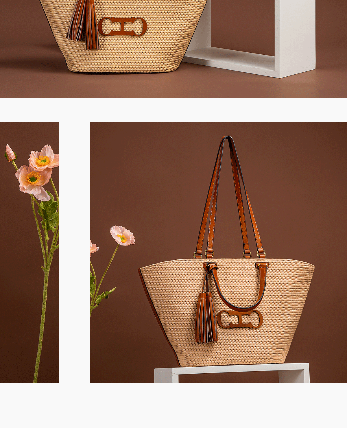 Sac Tote Femme CHCH 2024 Vacances Plage - Shopping Main Bucket Bag