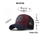 Casquette Sport Séchage Rapide Trucker Mesh Homme - Baseball Cap Ajustable Running Outdoor